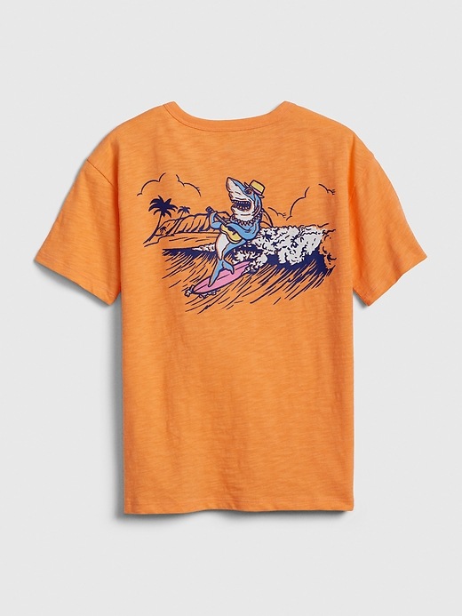 Image number 2 showing, Kids Graphic Pocket T-Shirt