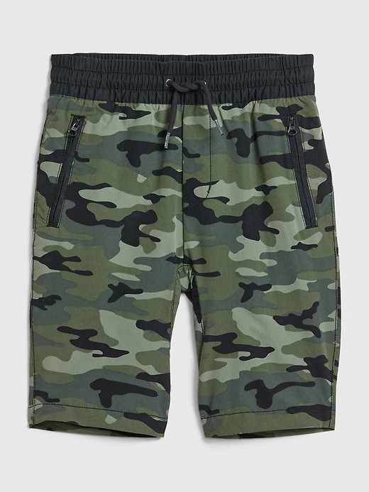 Image number 6 showing, Kids Hybrid Pull-On Shorts with Quick Dry