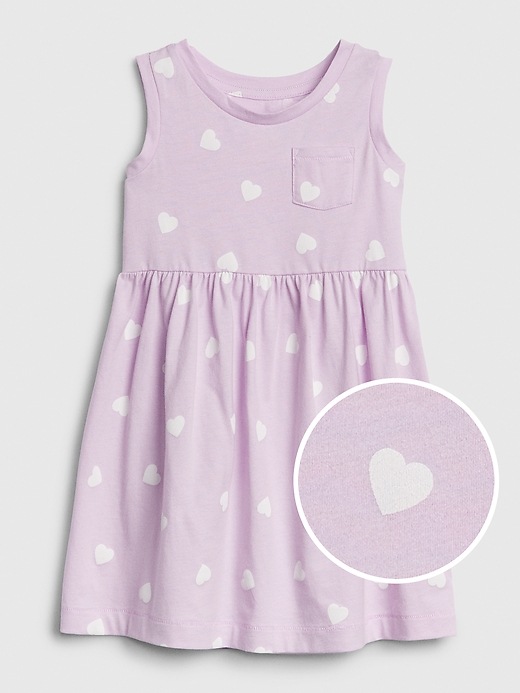 View large product image 1 of 1. Toddler Tank Skater Dress