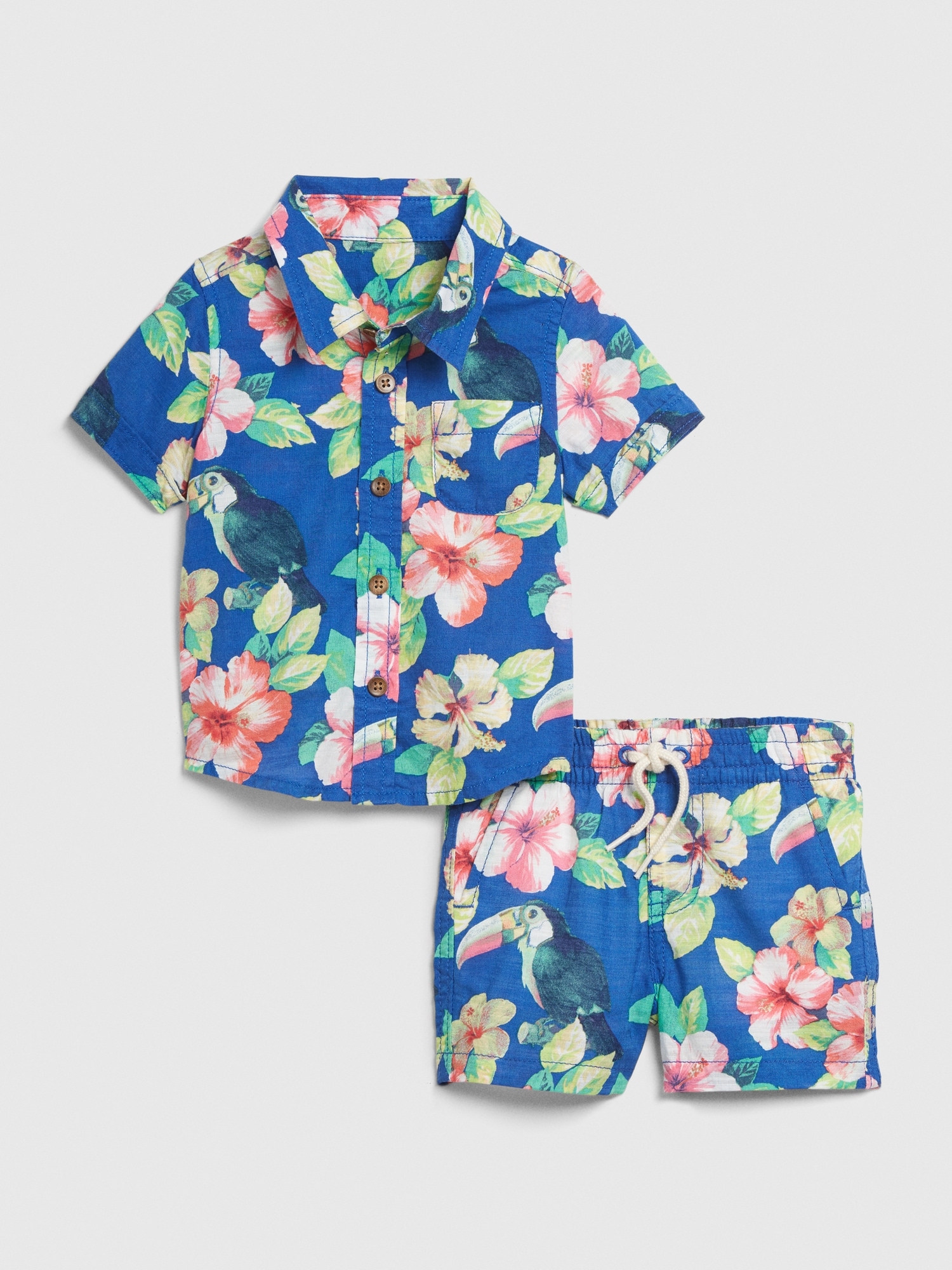 baby tropical outfit