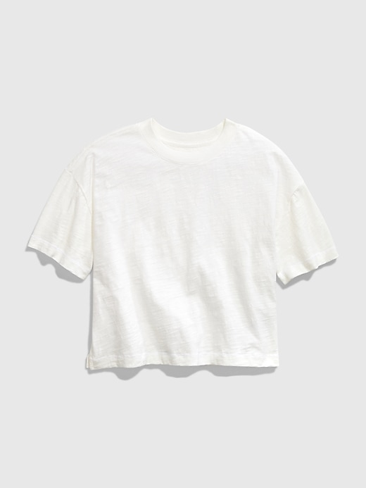 View large product image 1 of 1. Teen Organic Cotton Boxy T-Shirt