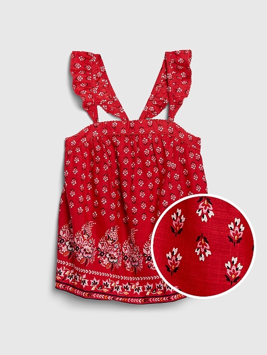 1 of 8 showing, with the color buoy red of product Kids Flutter Shirt