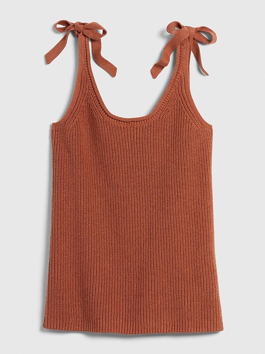 Image number 3 showing, Tie Strap Tank Top