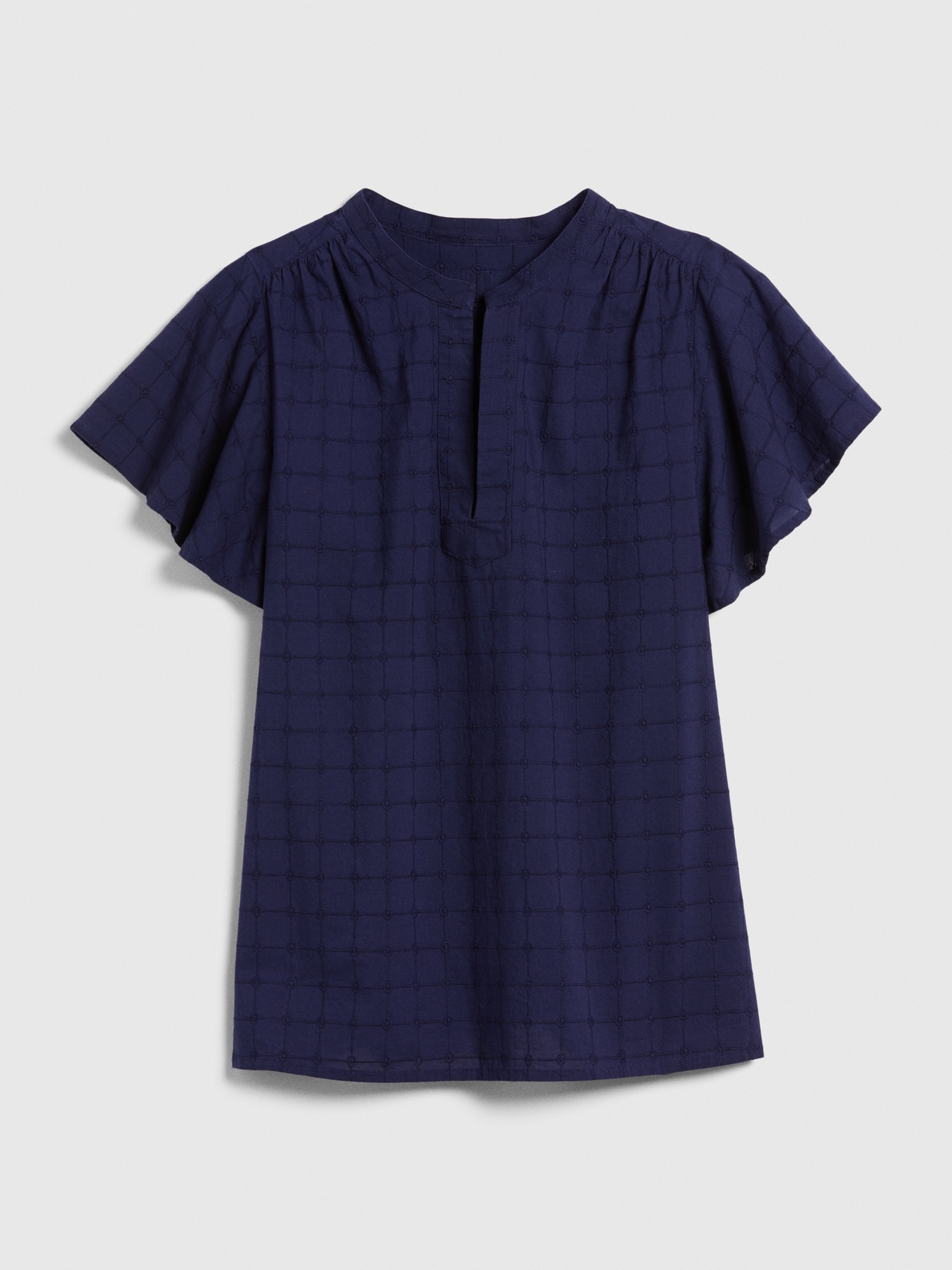 Short Sleeve Popover Top