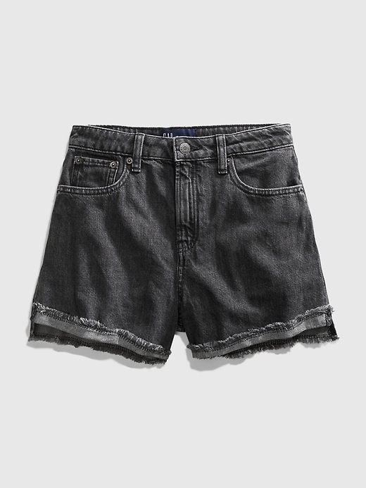 View large product image 1 of 1. Teen Black Denim Shorts
