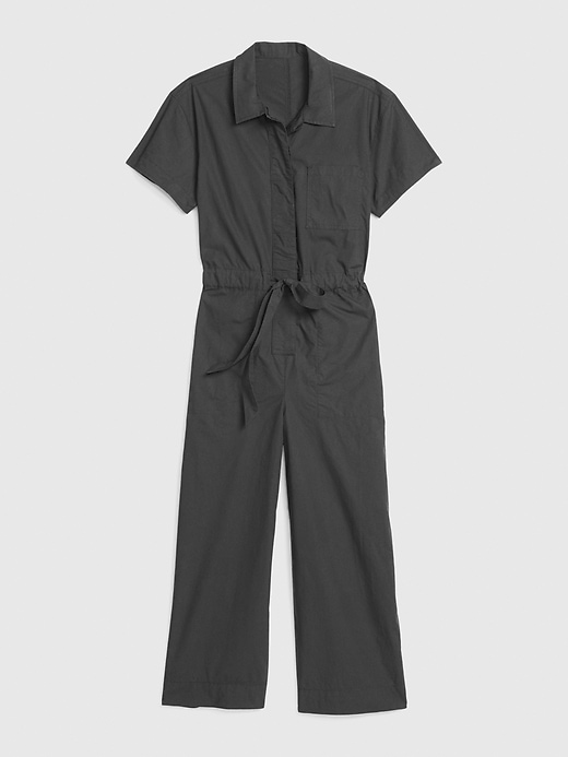 View large product image 1 of 1. Utility Jumpsuit in Poplin