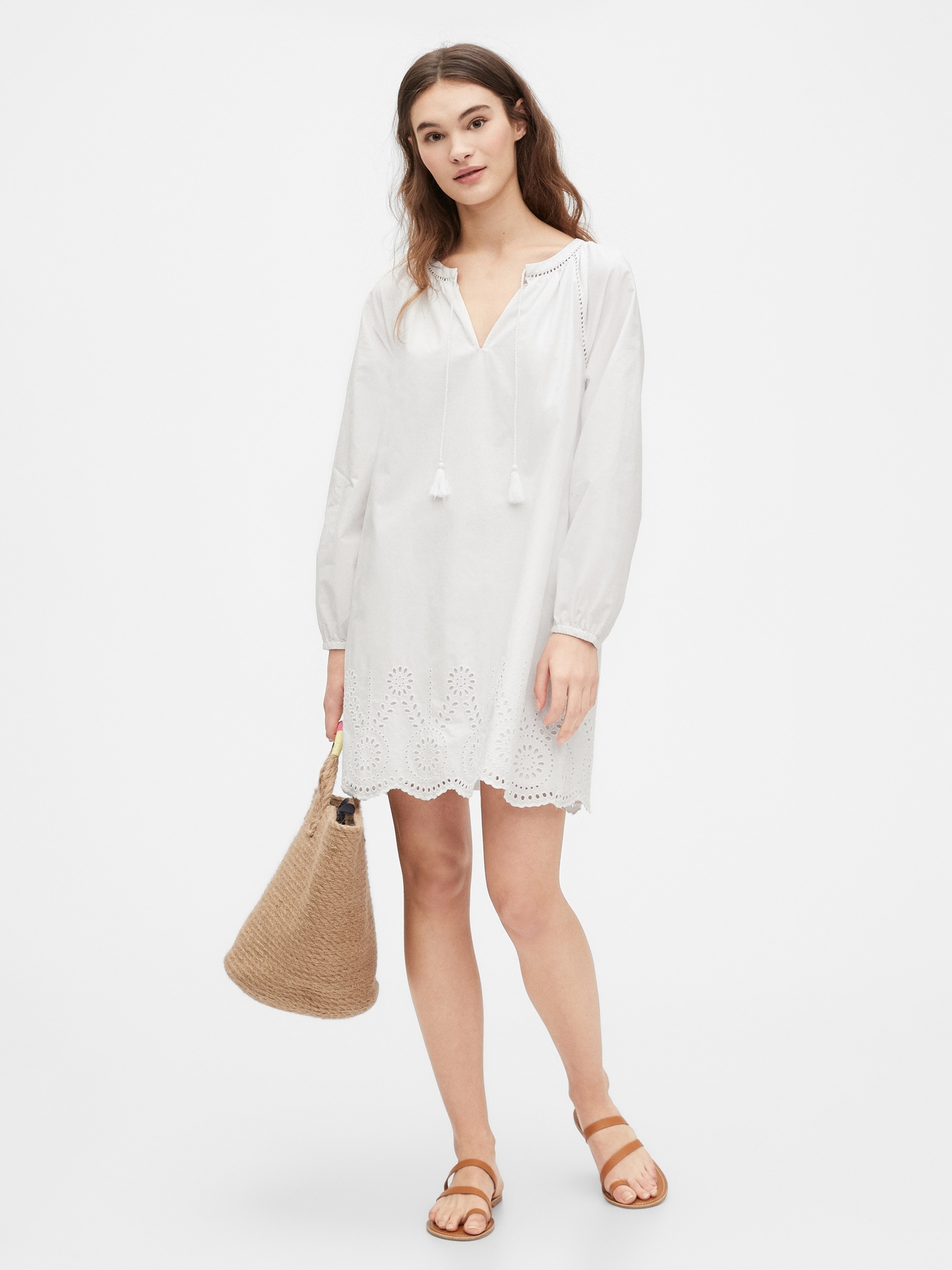 gap long sleeve dress
