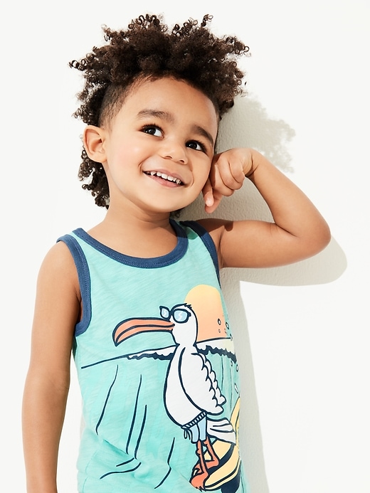 View large product image 2 of 2. Toddler Graphic Tank Top