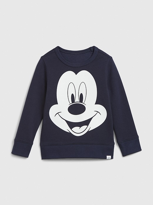 View large product image 1 of 1. babyGap &#124 Disney Mickey Mouse Crewneck Sweatshirt