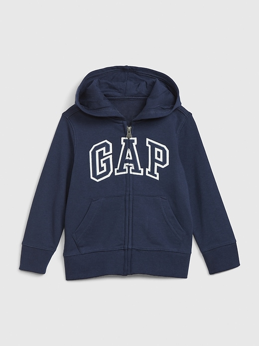1 of 8 showing, with the color blue of product Toddler Gap Logo Hoodie Sweatshirt
