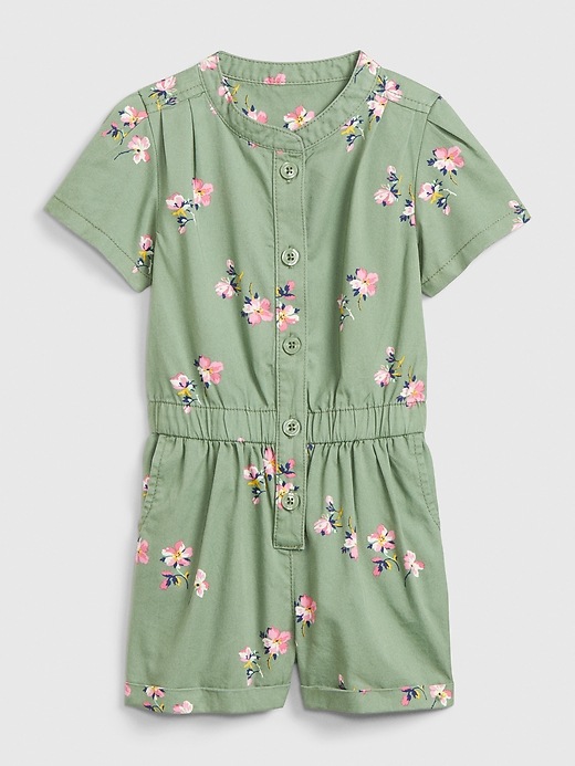 View large product image 1 of 1. Toddler Utility Romper