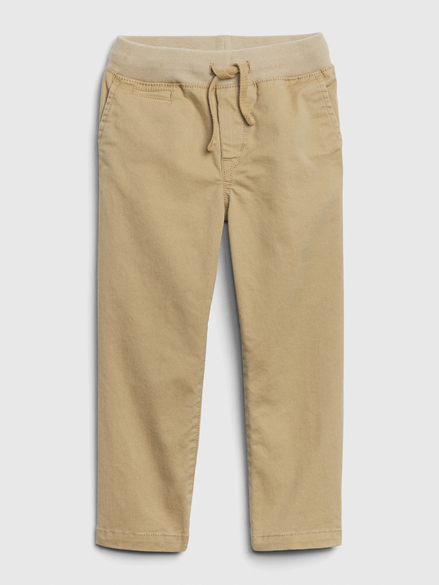 Gap Toddler Modern Pull-On Khakis beige. 1