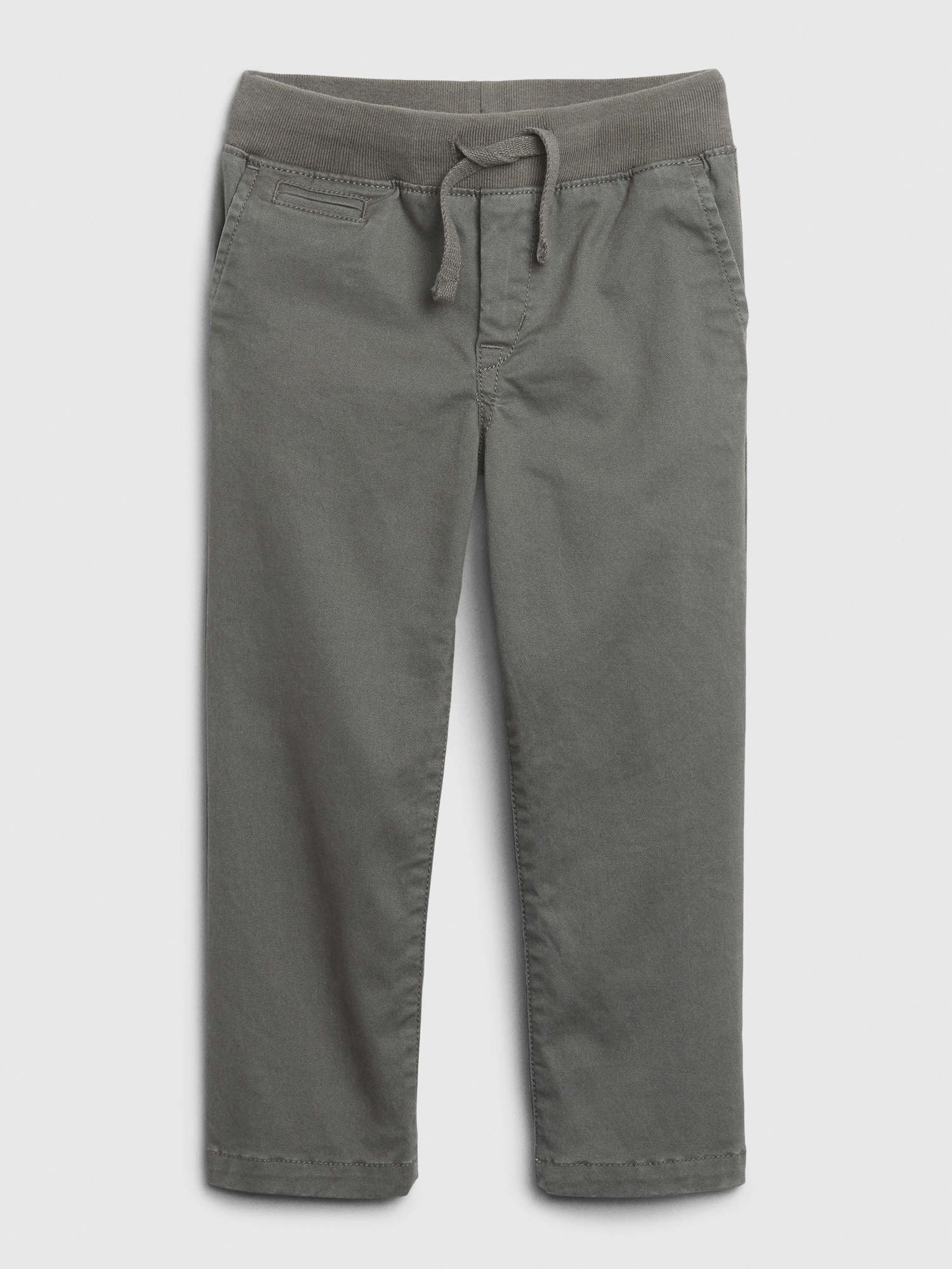 Gap Toddler Modern Pull-On Khakis gray. 1