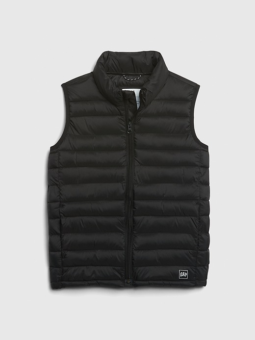 View large product image 1 of 1. Kids Upcycled Lightweight Puffer Vest