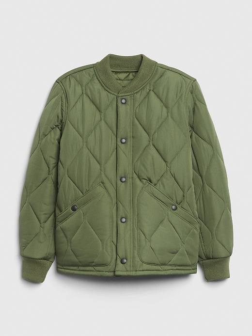 Image number 1 showing, Kids Quilted Jacket