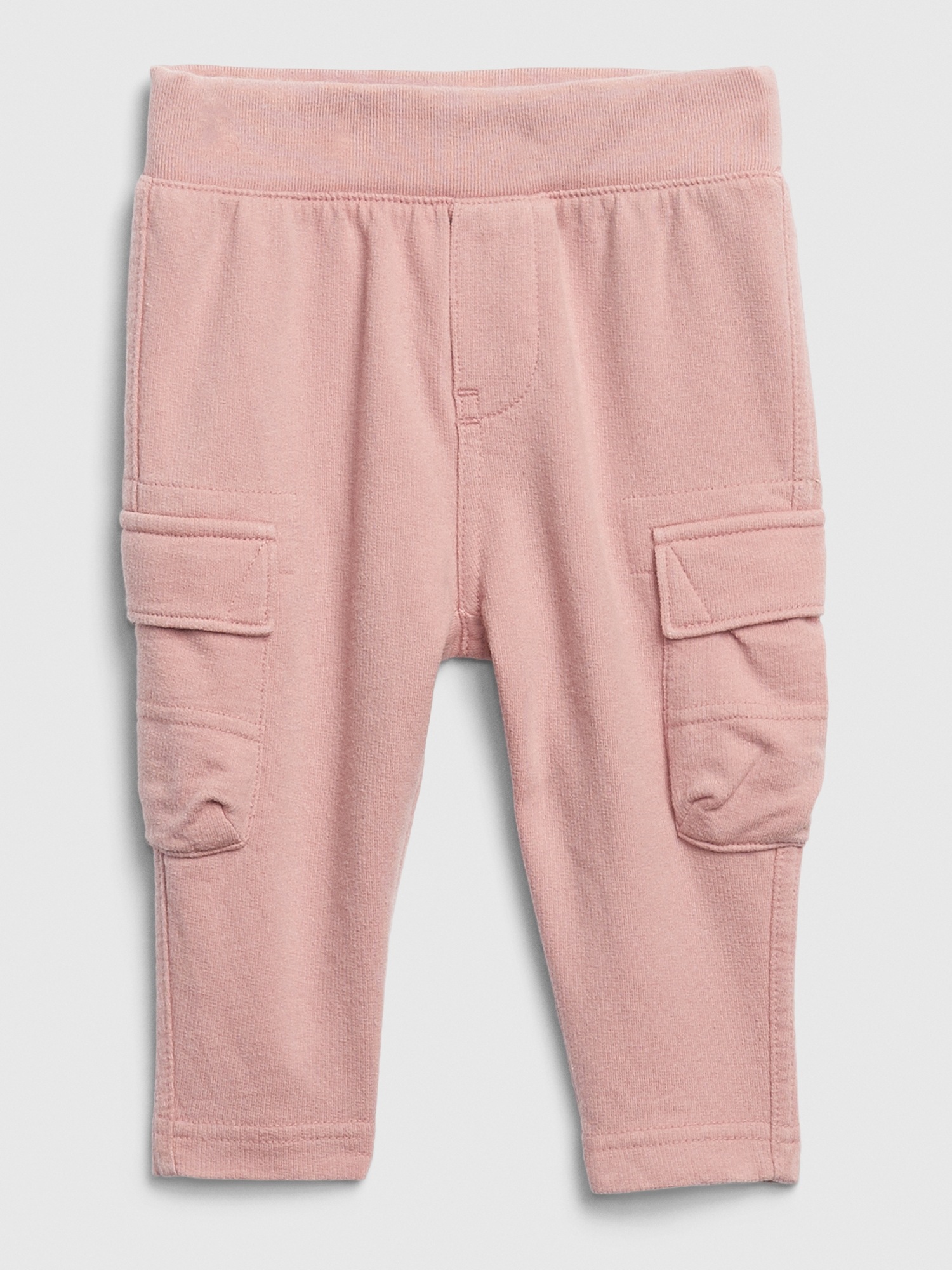baby pink cargo trousers