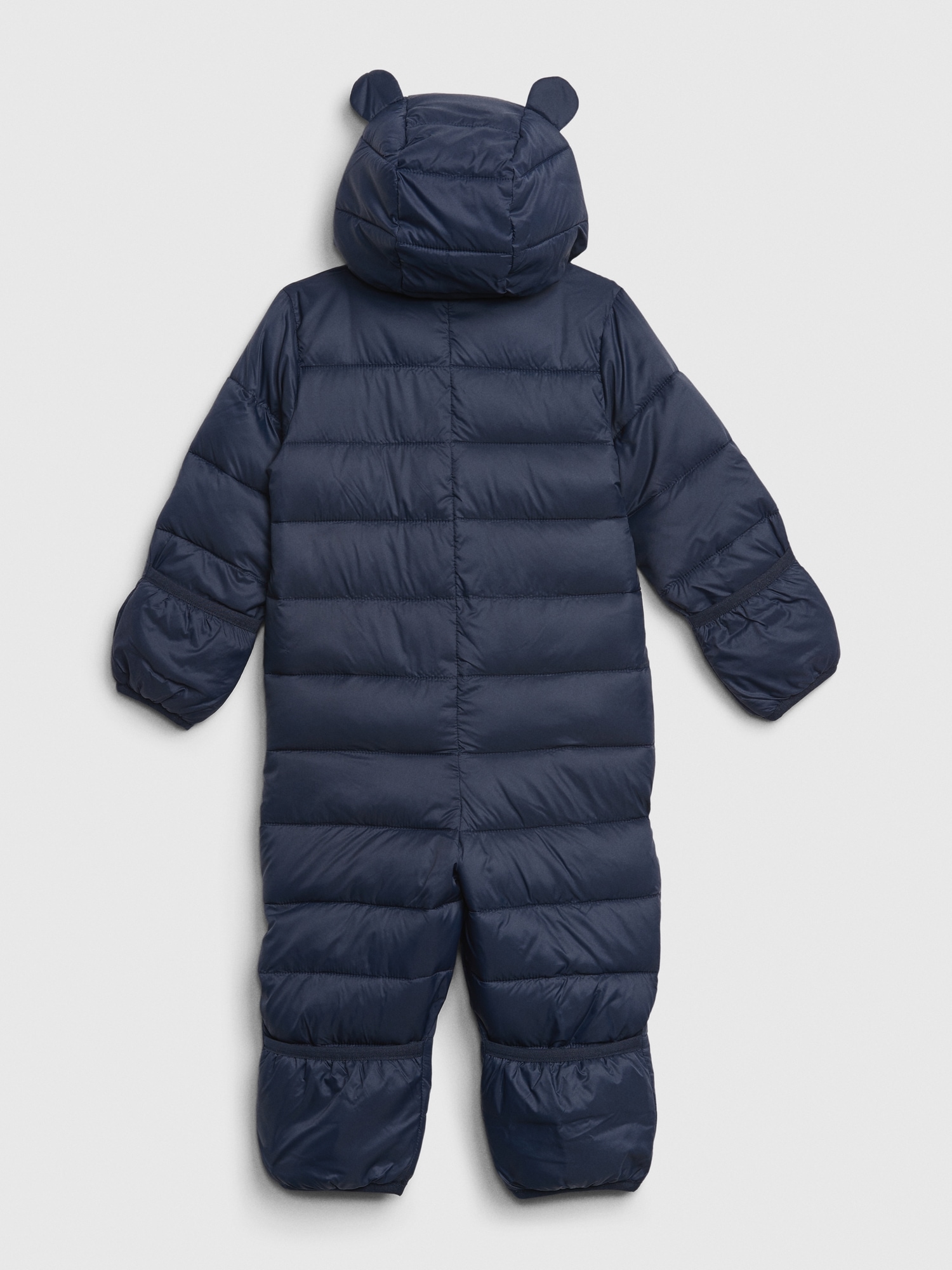 blue banana baby snowsuit