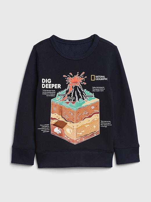 View large product image 1 of 1. babyGap &#124 National Geographic Crewneck Sweatshirt