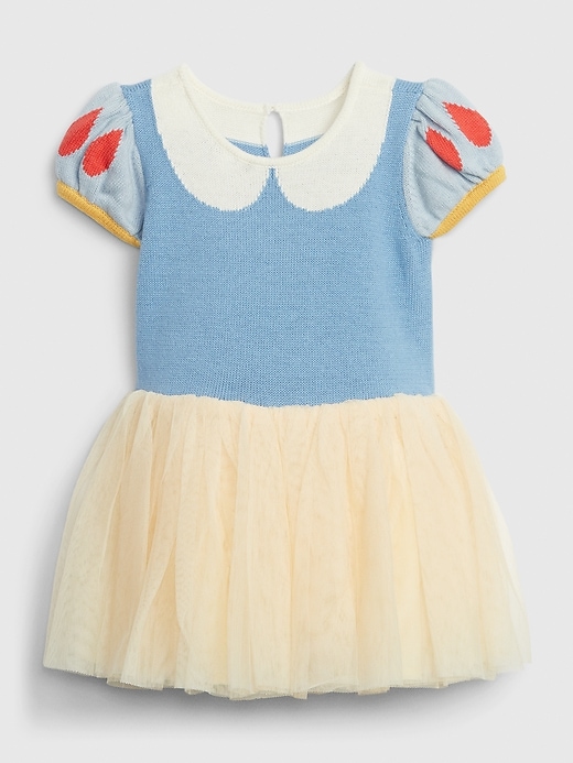 1 of 8 showing, with the color buxton blue snow white of product Gap × Disney Baby & Toddler Dress