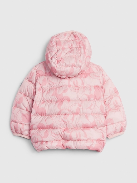 Image number 2 showing, babyGap &#124 Disney Minnie Mouse ColdControl Lightweight Puffer Jacket