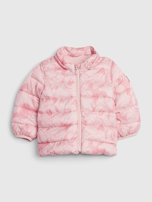 Image number 3 showing, babyGap &#124 Disney Minnie Mouse ColdControl Lightweight Puffer Jacket
