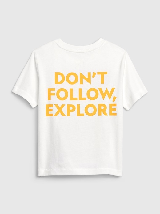 View large product image 2 of 3. babyGap &#124 National Geographic Organic Graphic T-Shirt