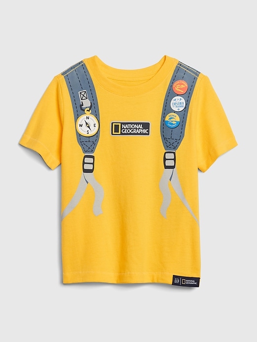 View large product image 1 of 3. babyGap &#124 National Geographic Organic Graphic T-Shirt
