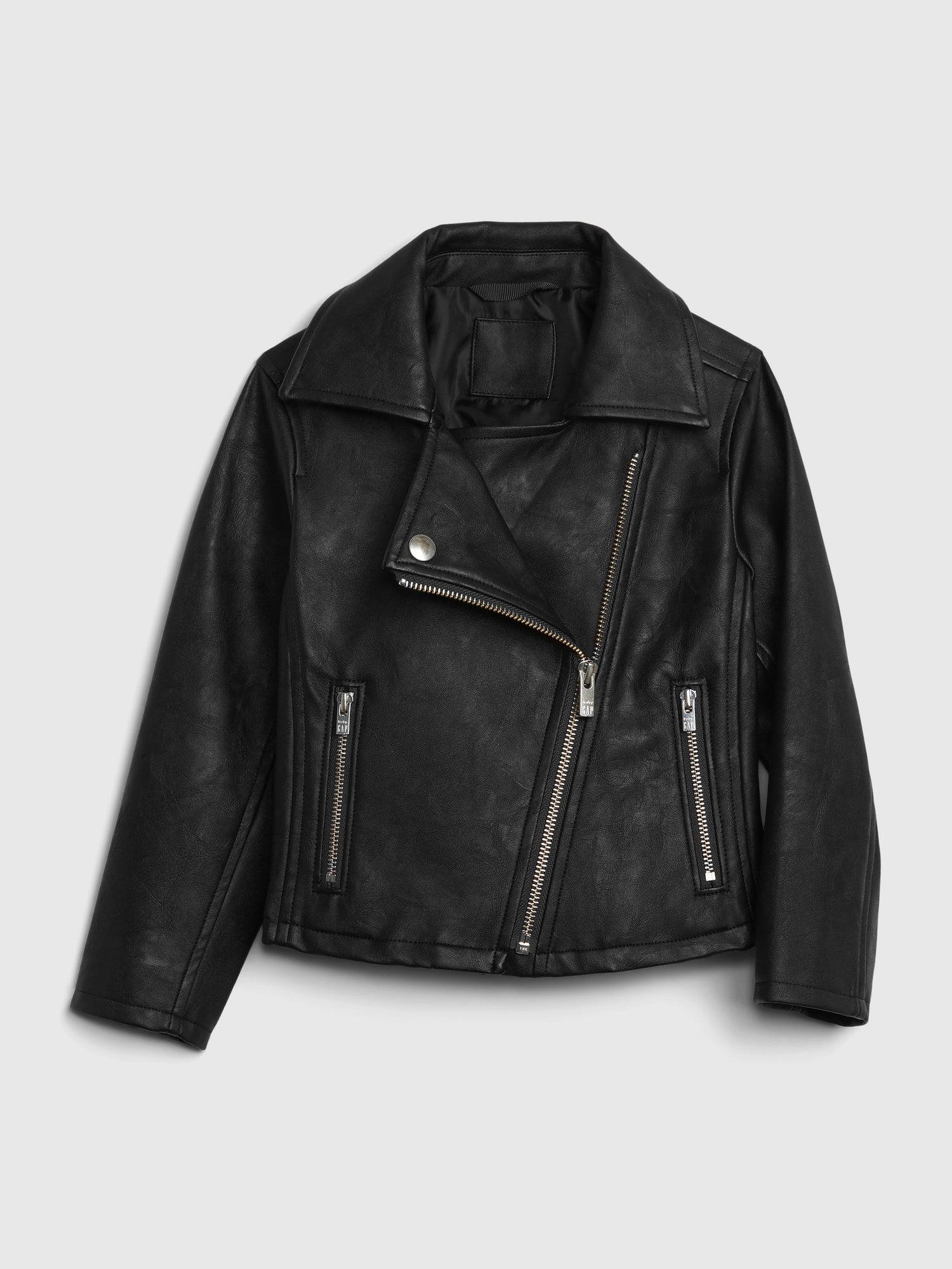 gap leather biker jacket