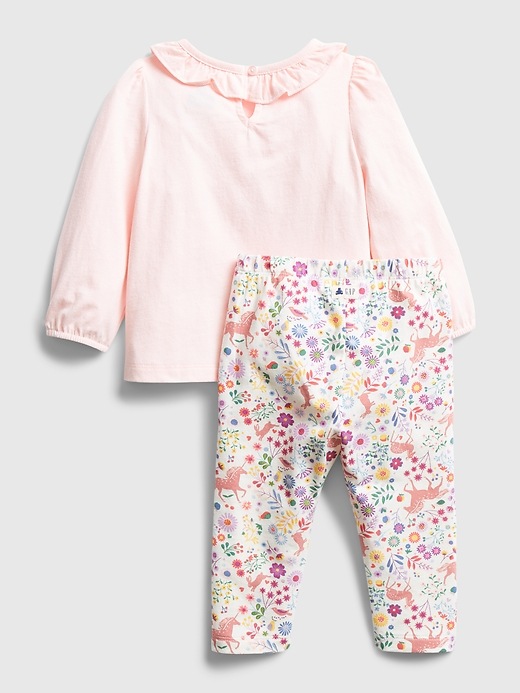Image number 2 showing, Baby Mix and Match Unicorn Outfit Set