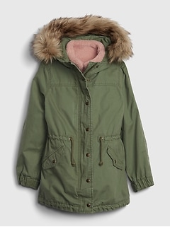 gap girls wool coat