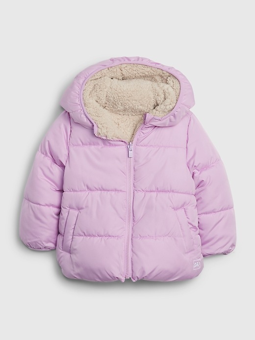 Image number 5 showing, Toddler ColdControl Max Reversible Puffer Jacket