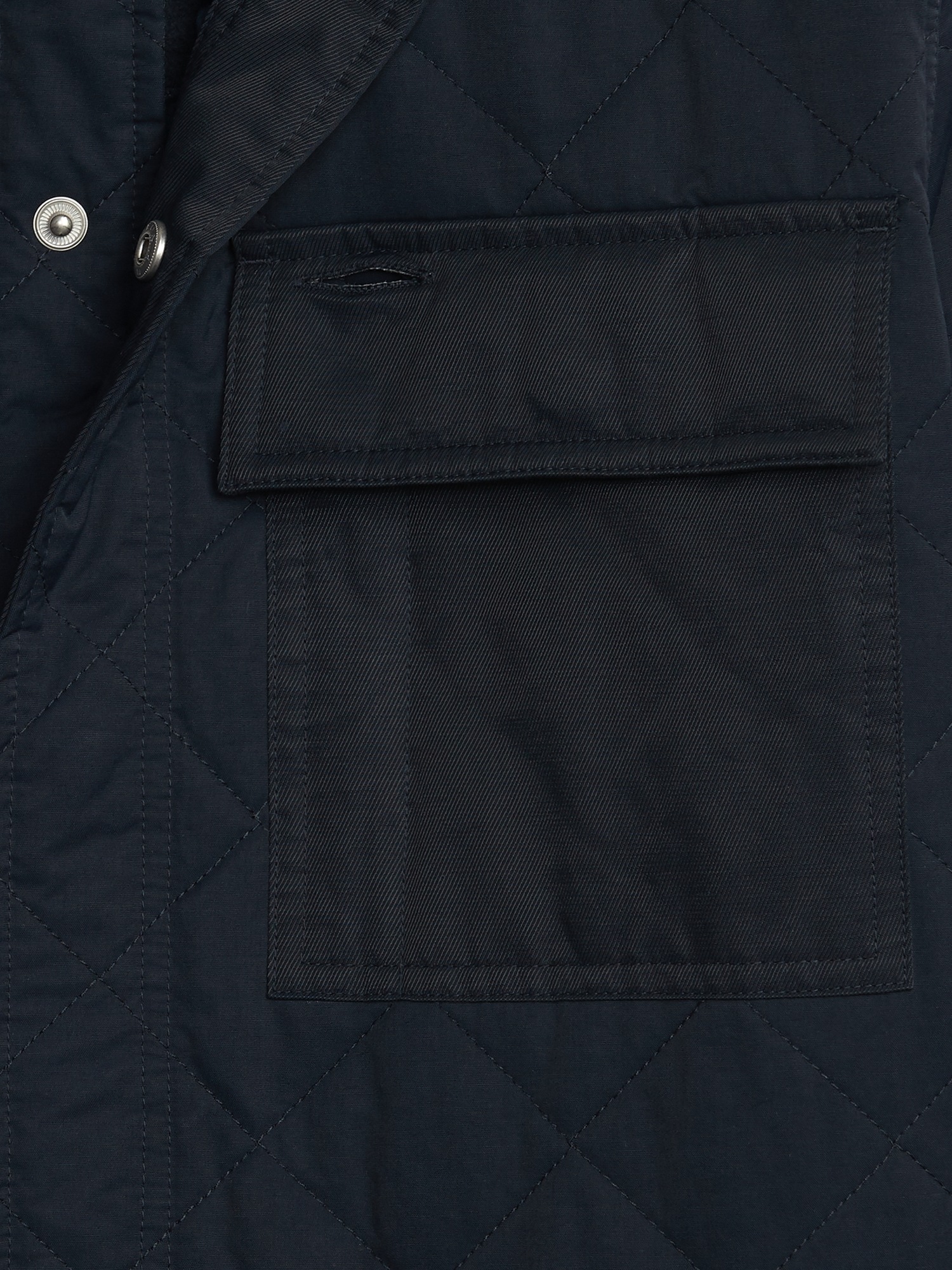 gap quilted shirt jacket