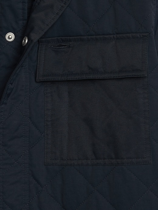 Image number 7 showing, Quilted Shirt Jacket