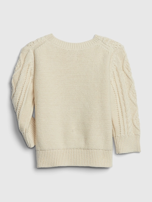 Image number 2 showing, Baby Cable Knit Sweater