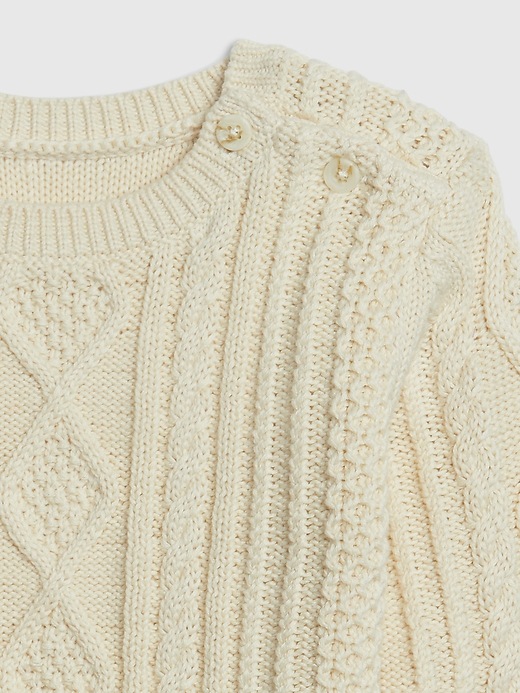 Image number 3 showing, Baby Cable Knit Sweater
