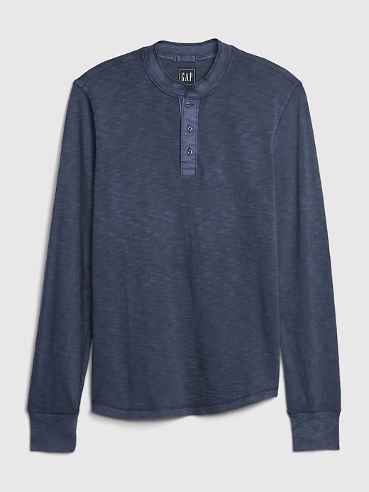 Gap slub henley Clearance