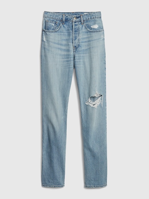 Image number 8 showing, 1969 Premium Sky High Straight Leg Jeans