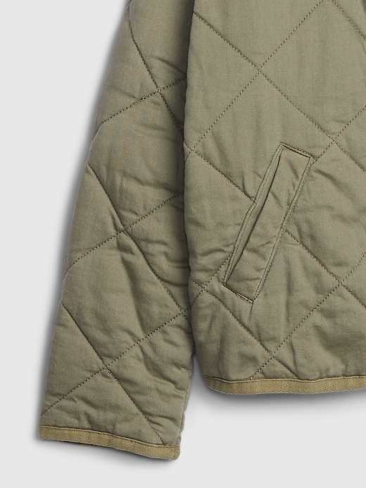 Image number 4 showing, Kids Quilted Utility Jacket