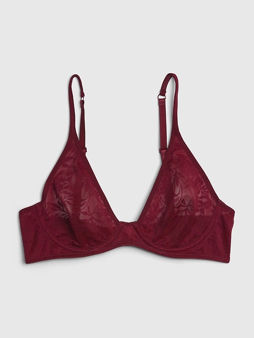 Cabernet Y92BN309 Seamless Shimmer Lace Underwire Bra 34D