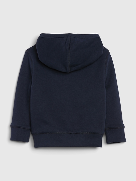 2 of 8 showing, with the color blue of product Toddler Gap Logo Hoodie