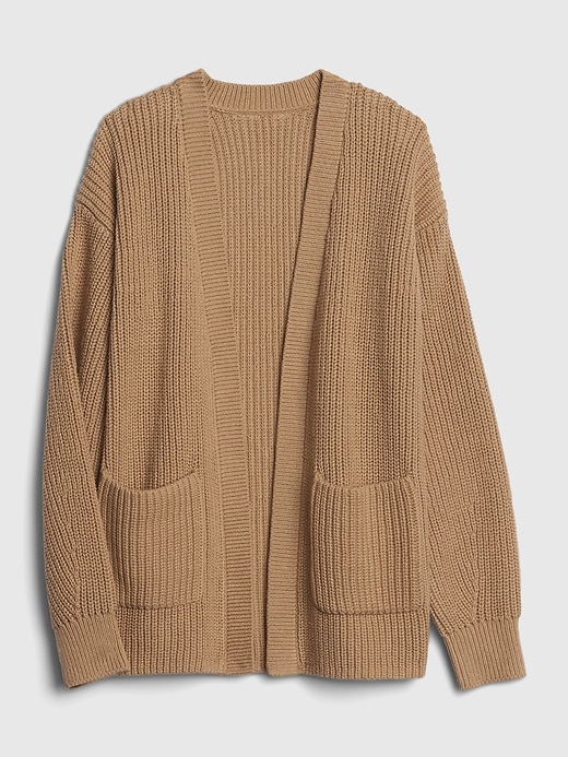 Image number 1 showing, Kids Open-Front Cardigan