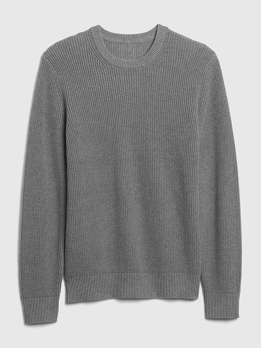 Image number 6 showing, Shaker Crewneck Sweater