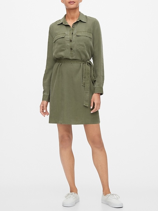 Gap Utility Shirtdress