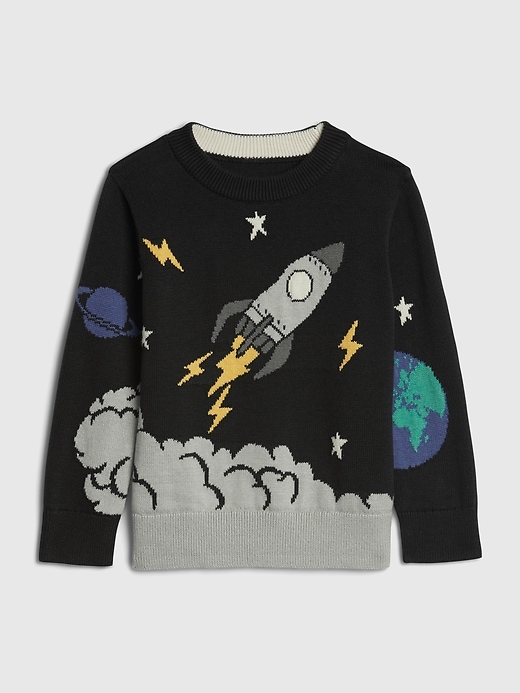 Image number 4 showing, Toddler Graphic Sweater