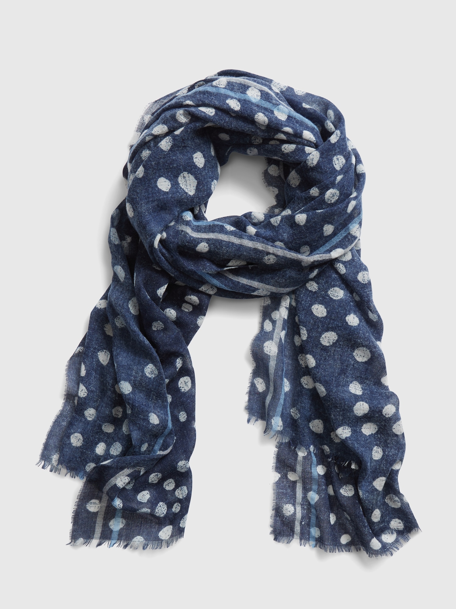 Gap clearance blue scarf