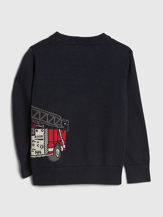 Image number 2 showing, Toddler Graphic Sweater
