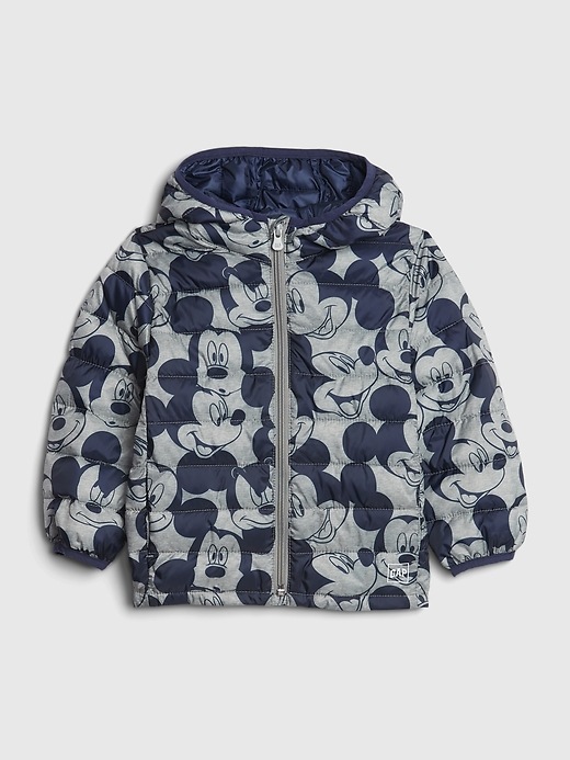 babyGap Disney Mickey Mouse Upcycled Lightweight Puffer