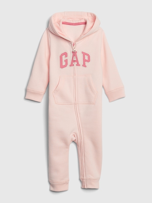 View large product image 1 of 1. Baby Gap Logo Hoodie One-Piece