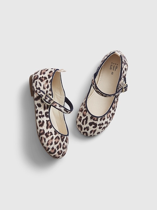 Toddler Leopard Print Ballet Flats Gap