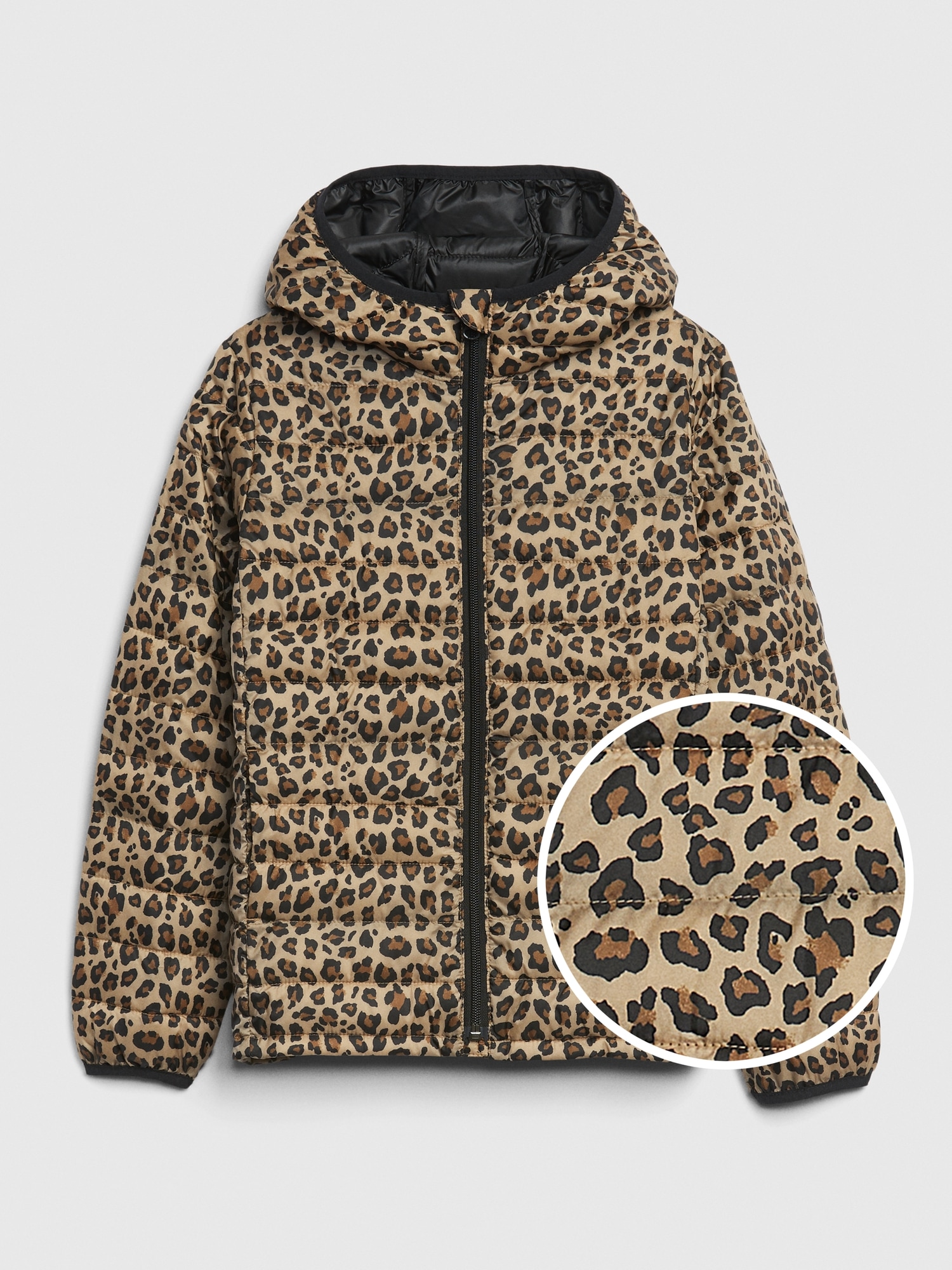 gap leopard jacket